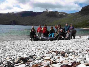 Isla de los estados grupo en aventura